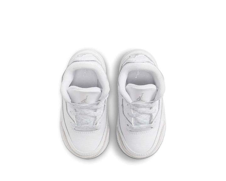  Air Jordan 3 Retro TD White / Metallic Silver - White DM0968-111
