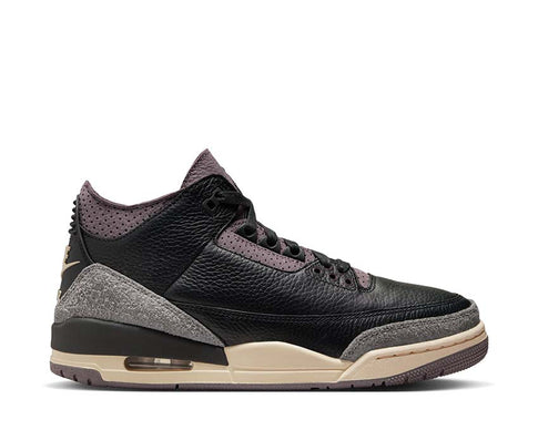 Air Jordan 3 Retro X A Ma Maniére Black / Black - Flat Pewter - Violet Ore FZ4811-001