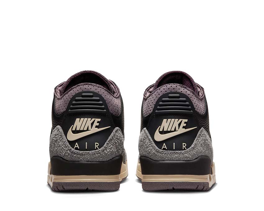 Air Jordan 3 Retro X A Ma Maniére Black / Black - Flat Pewter - Violet Ore FZ4811-001
