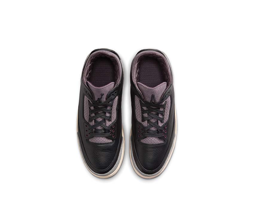 Air Jordan 3 Retro X A Ma Maniére Black / Black - Flat Pewter - Violet Ore FZ4811-001