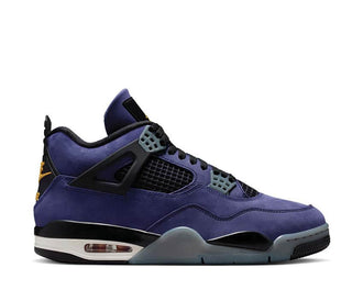 Air Jordan 4 Retro Lakers — sneaker uomo viola oro Lakers Jordan 4