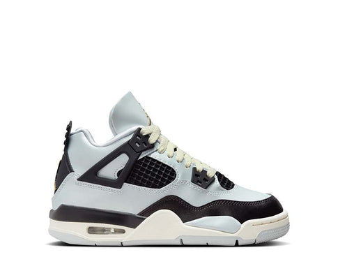 Air Jordan 4 Retro GS Pure Platinum / Metallic Gold - Black - Sail FZ8585-070