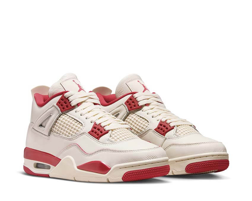 Air Jordan 4 Retro W Lover Letter suola — Air visibile Jordan 4 rosa bianco