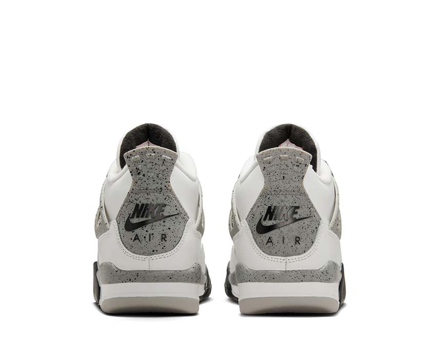 Air Jordan 4 Retro "White Cement" Summit White / Fire Red - Cement Grey - Black IB4388-100