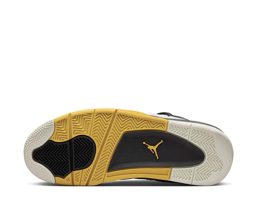 Air Jordan 4 Retro White / Coconut Milk - Vivid Sulfur AQ9129-101