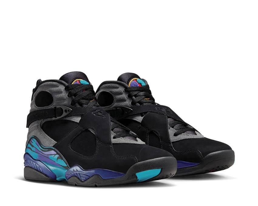 Air Jordan 8 Retro Aqua semelle — semelle Air visible Jordan 8 aqua