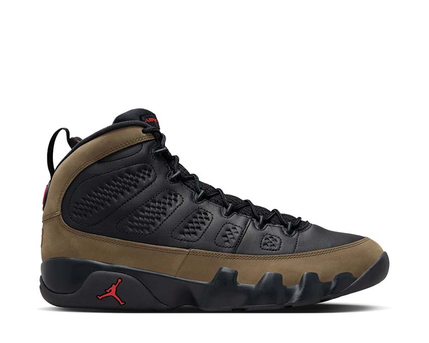 Air Jordan 9 Retro Black / True Red - Light Olive HV4794-030