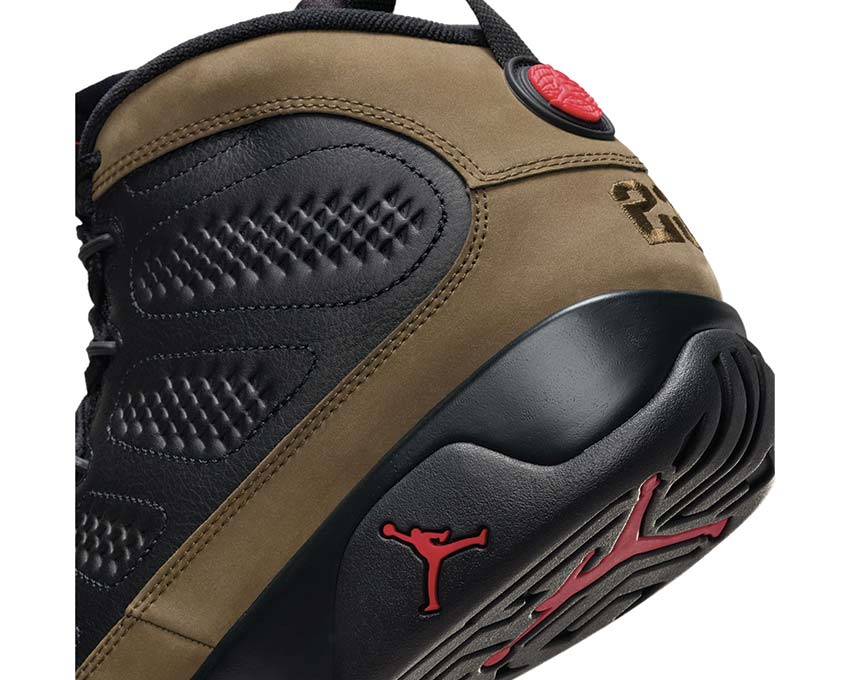 Air Jordan 9 Retro Black / True Red - Light Olive HV4794-030