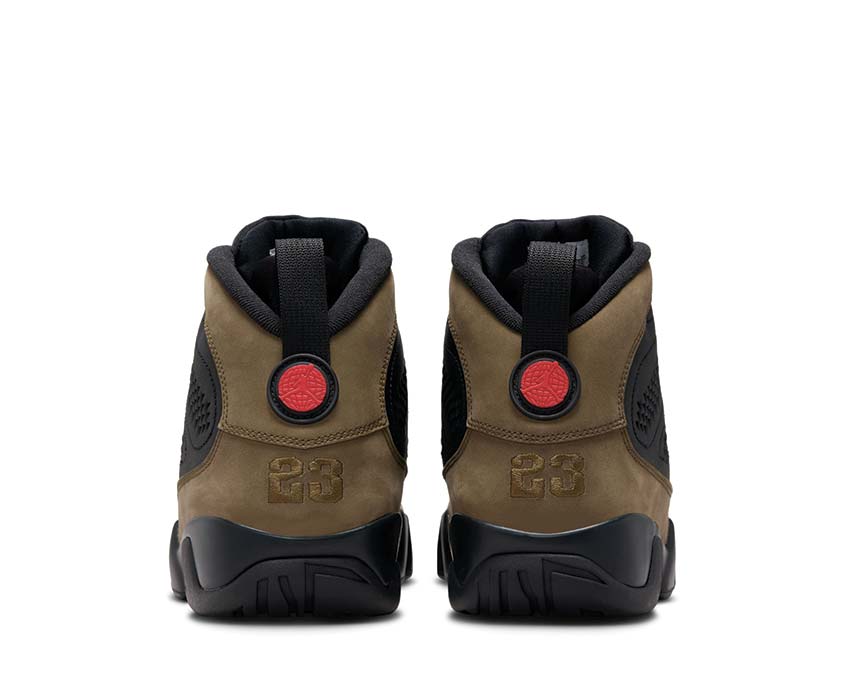 Air Jordan 9 Retro Black / True Red - Light Olive HV4794-030