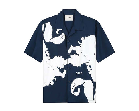 Arte Big Flower "White/Navy" SS25-144S