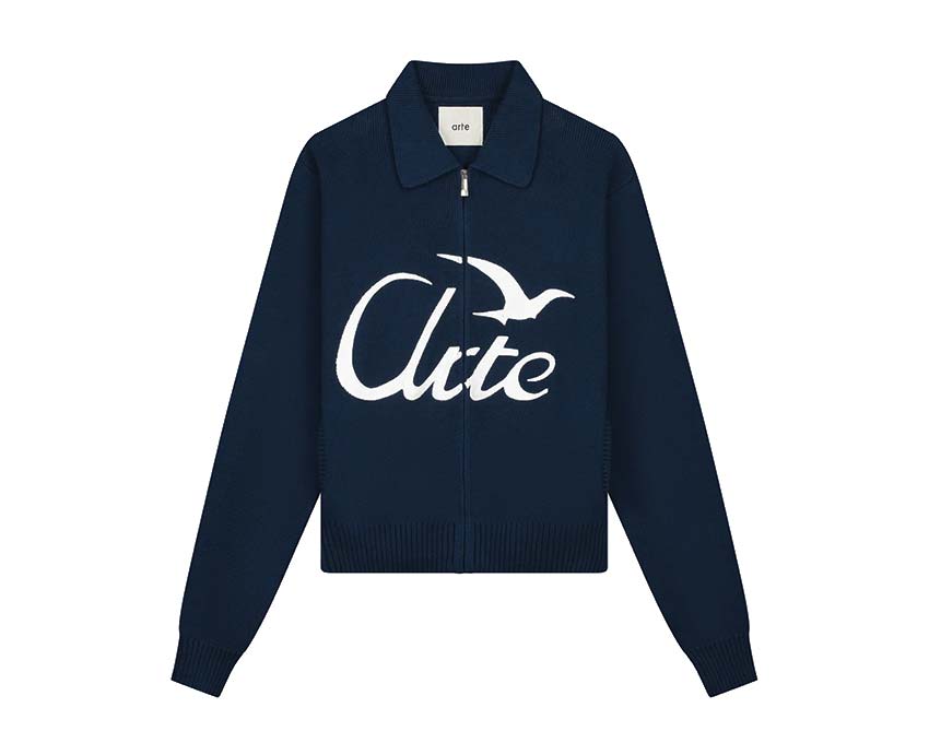Arte Bird Logo Knit "Navy" SS25-044K-450