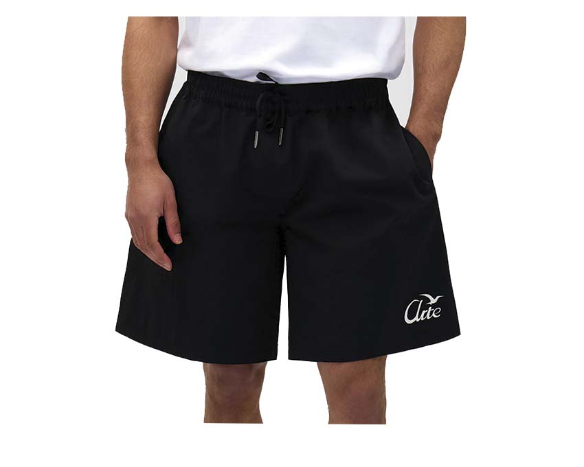  Arte Birds Logo Shorts "Black" SS25-188SHO-1 
