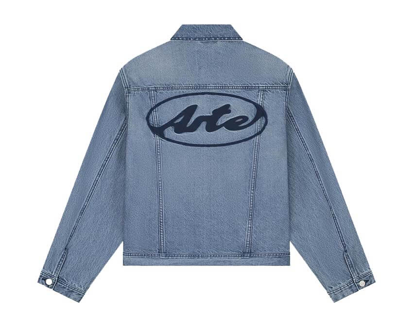  Arte Circle Logo Jeans Jacket SS26-170J