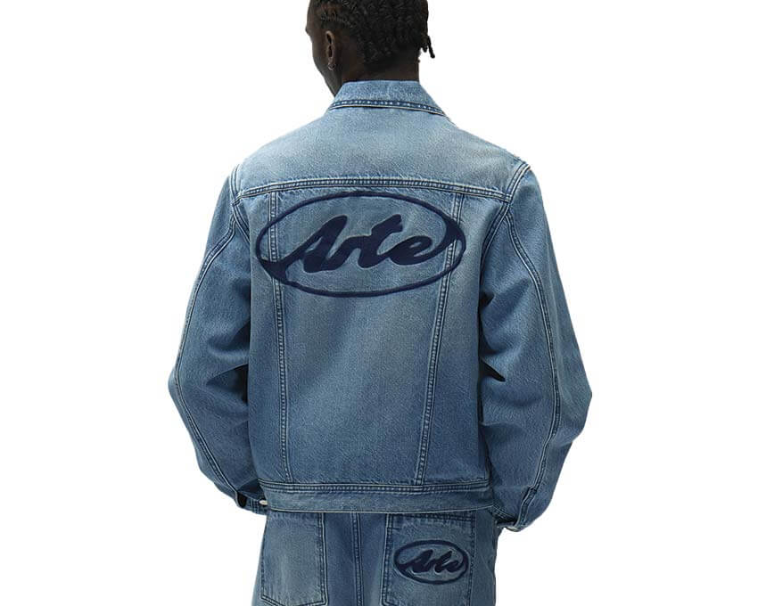  Arte Circle Logo Jeans Jacket SS26-170J
