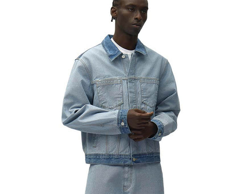 Arte Denim Inside/Out Jacket — giacca denim uomo reversibile interno esterno