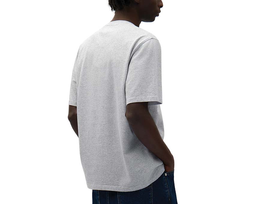 Arte Duo Print Logo T-Shirt Grey SS25-111T