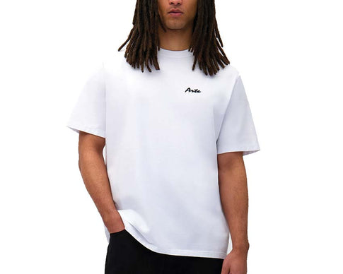 Arte Element Print T-shirt "White" SS25-093T-100