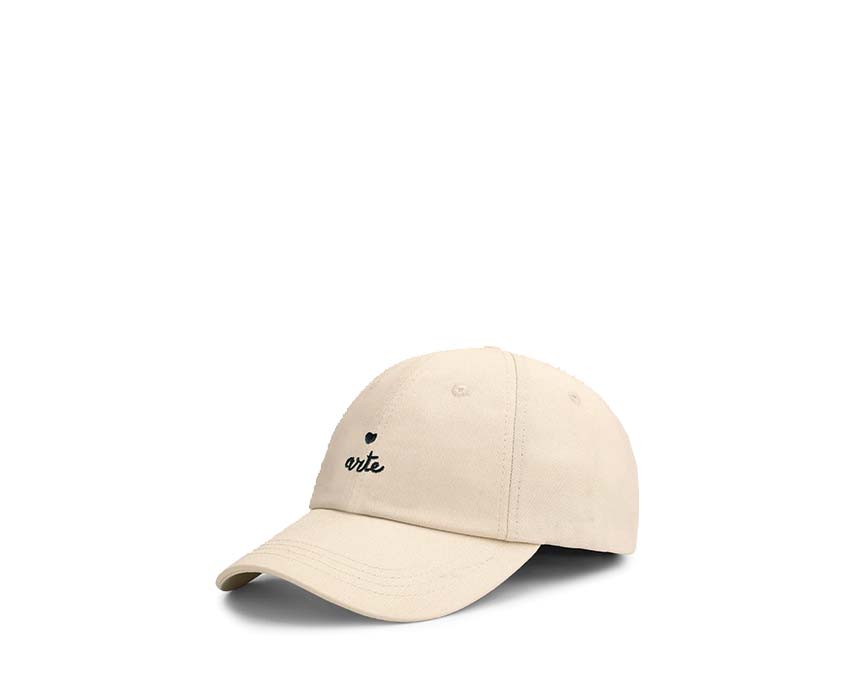 Arte Heart Logo Cap "Cream" SS25-219AC-250