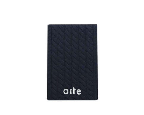  Arte Textured Logo Scarf AW25-175AC-400