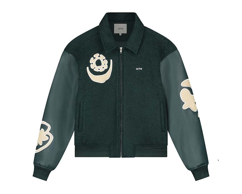 Arte Varsity Jacket "Green" SS25-187J-300