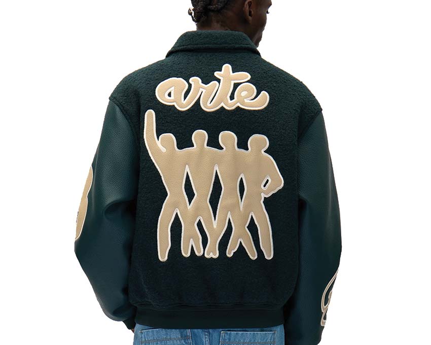 Arte Varsity Jacket "Green" SS25-187J-300