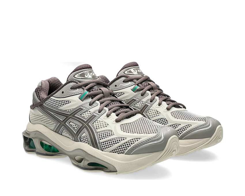 Asics Gel-Kinetic 2.0 "Cocoa Powder/Oatmeal" - vue latérale