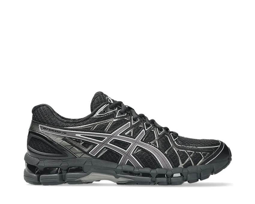 Asics Gel Kayano 20 Black — scarpe running uomo stabilità GEL doppio ammortizzamento