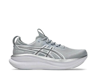 Asics Gel Nimbus 28 ATC Piedmont Grey — running homme amorti FF Blast Plus rétro