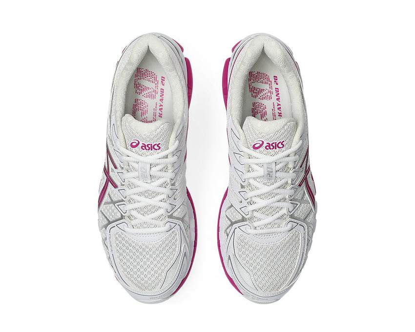 Asics Gel-Kayano 20 "White/Raspberry" - vue arrière