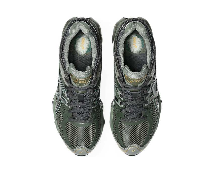 Asics Gel-Kinetic 2.0 "Obsidian Grey/Olive Canvas" - sneakers - vue arrière
