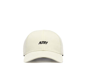 Autry Gorra Main Bordada Crema — gorra hombre algodón premium bordado logo Autry