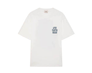 Autry T-Shirt Floating Dreams Weiß — grafisches Premium-T-Shirt italienischer Lifestyle