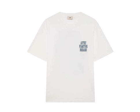 Autry T-Shirt Floating Dreams Bianco — t-shirt grafica cotone premium lifestyle italiano