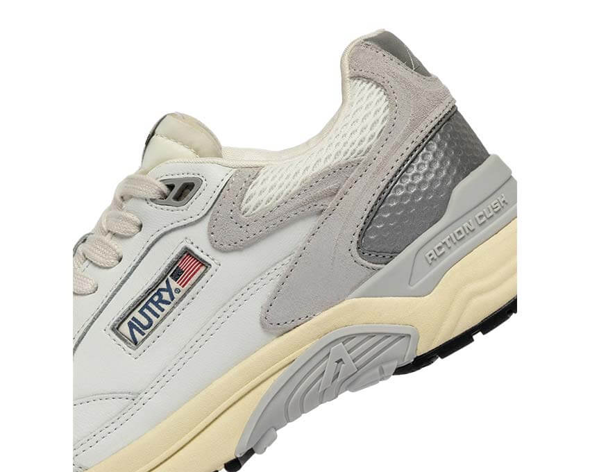 Autry Hyperway Low Slea vista laterale — mesh rosa lilla Hyperway Low donna