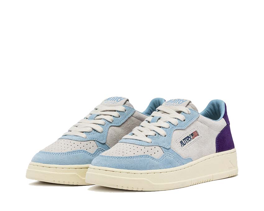 Autry Medalis Low Tric / Suede Prt - Mauve  AULMTS02