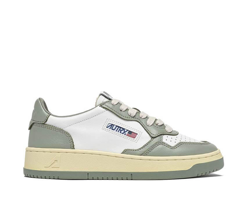 Autry Medalist Low Sea — sneakers donna pelle blu mare lifestyle premium
