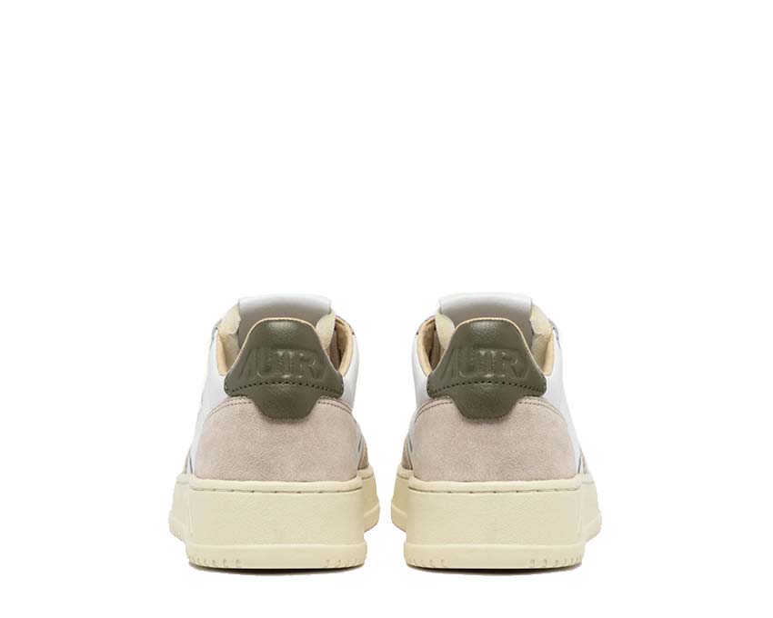 Autry Medalist Low Leat / Suede - Covert Green AULMLS77