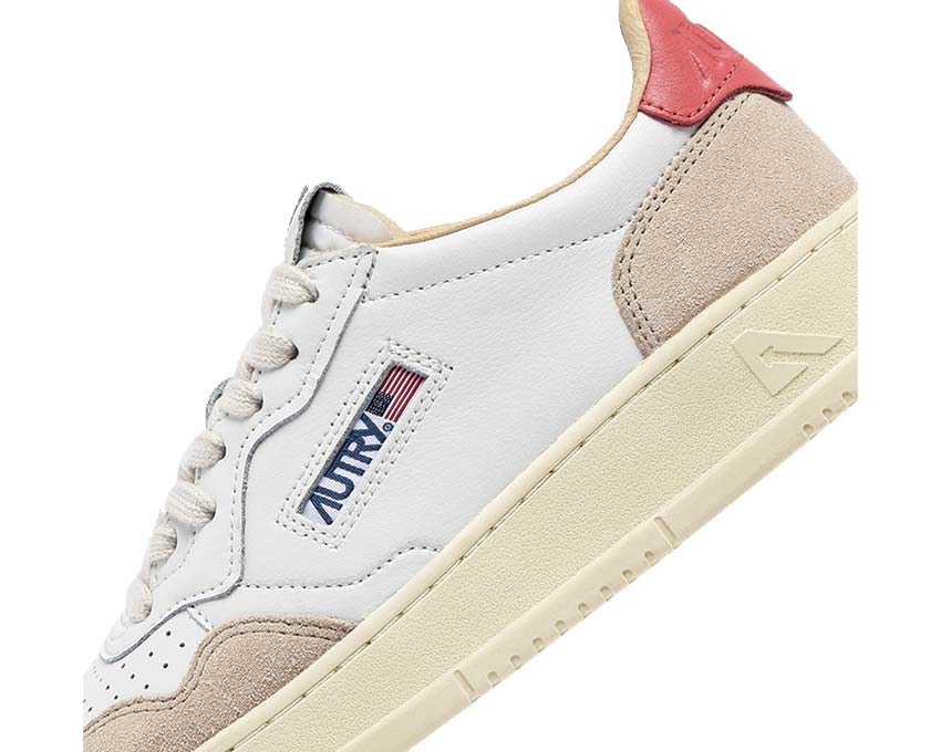Autry Medalist Low Leat / Suede - Tearose AULWLS78