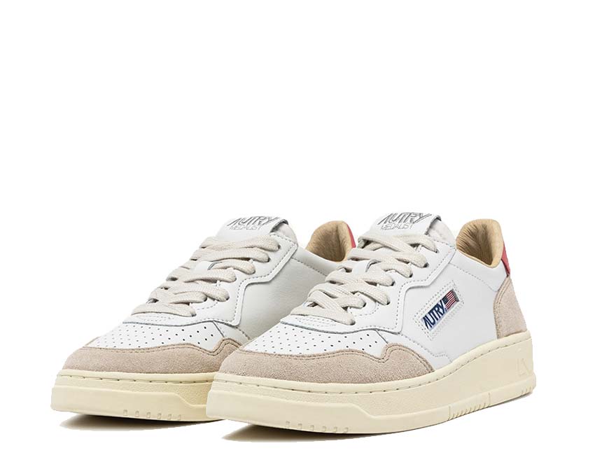 Autry Medalist Low Leat / Suede - Tearose AULWLS78
