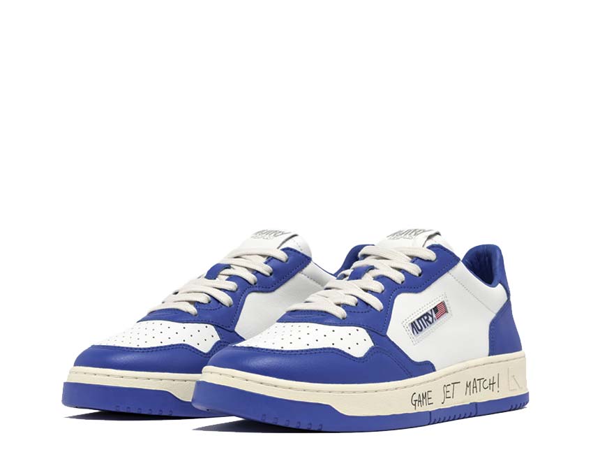 Autry Medalist Low Match / Bic White - Palblue AULMBH06