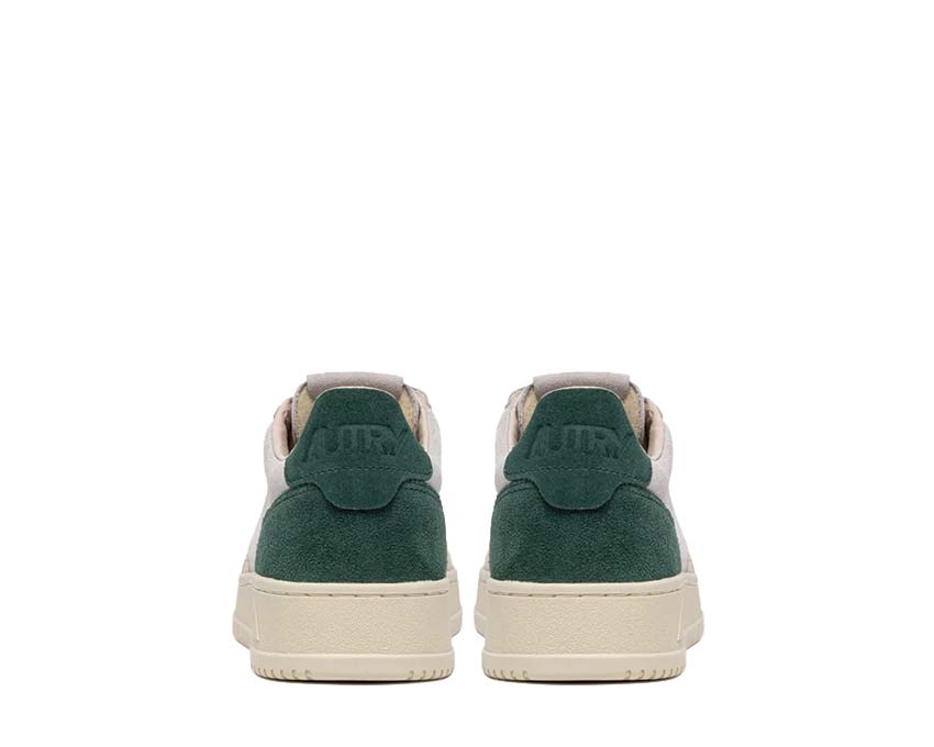  Autry Medalist Low Tricolor Sand / Green Suede AULMTS19 