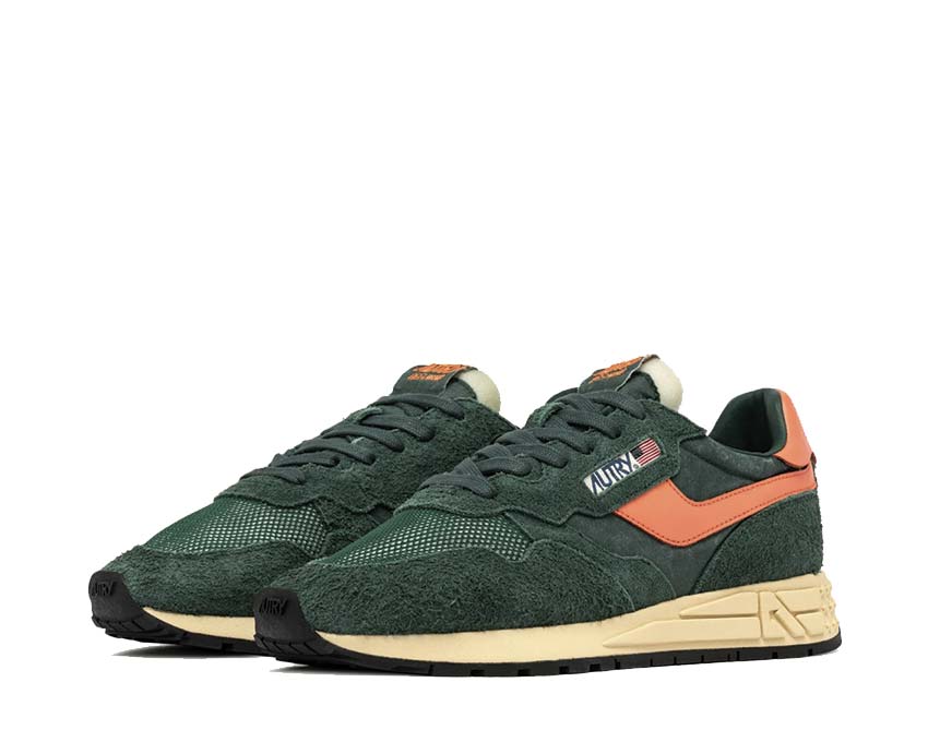 Autry Reelwind Low Suede / Net Bottle - Orng WWLMUT05