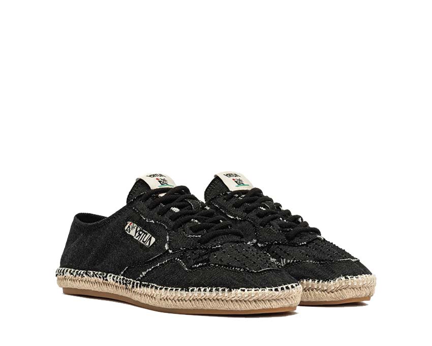 Autry Sandy Espadrilles Black Canvas ESLW - CV02