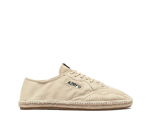 Autry Sandy Espadrilles Ivory Canvas — Herren Espadrilles Elfenbein Lifestyle Premium