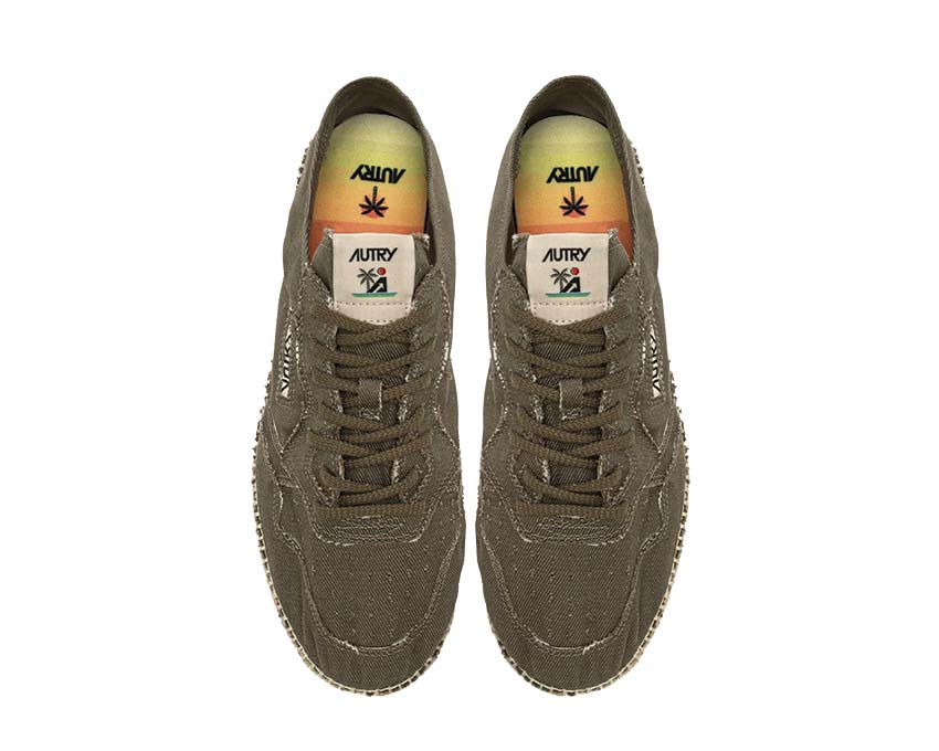 Autry Sandy Espadrilles Military Canvas ESLM - CV04