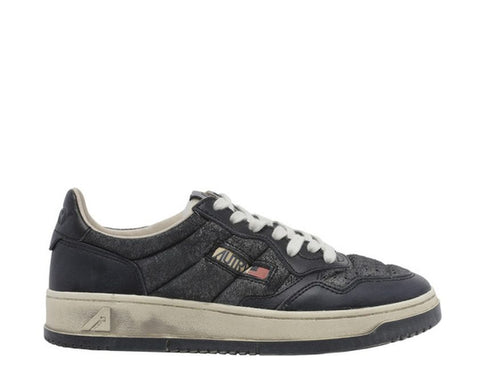 Autry Super Vintage Low "Padded Black"