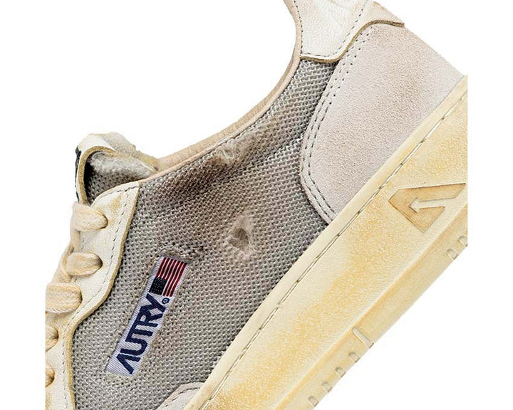 Autry Super Vintage Low Dragon / goat Sepia - Wht AVLMDA08