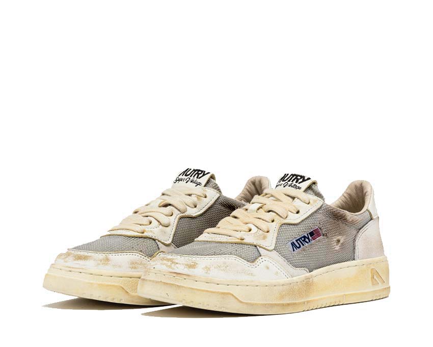 Autry Super Vintage Low Dragon / goat Sepia - Wht AVLMDA08