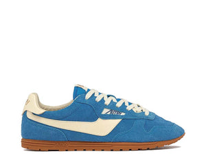 Autry Windspin Low Blue Yacht Rutabaga — sneakers uomo scamoscio blu marino lifestyle premium