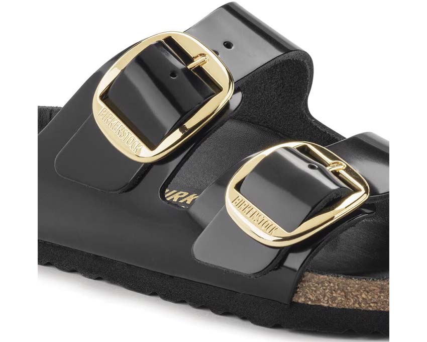 Birkenstock Arizona Big Buckle Natural Leather Patent 1021476